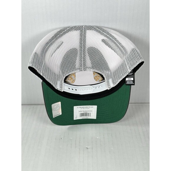 Boston Bruins 47 Brand Gray Trucker Adjustable Snapback Centennial 100th Hat Cap - Picture 4 of 5